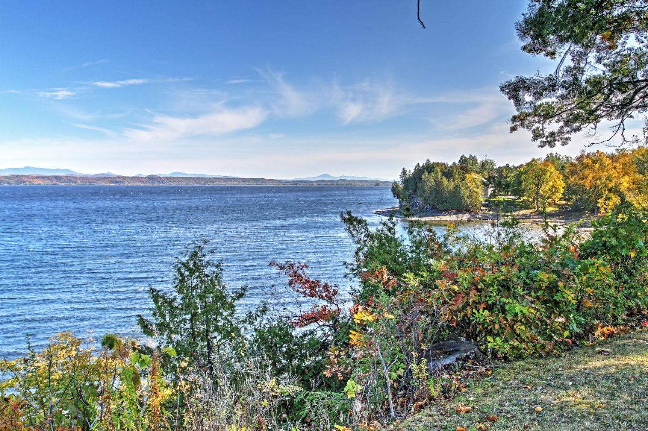 Stunning South Hero Home On Lake Champlain With View Exterior photo